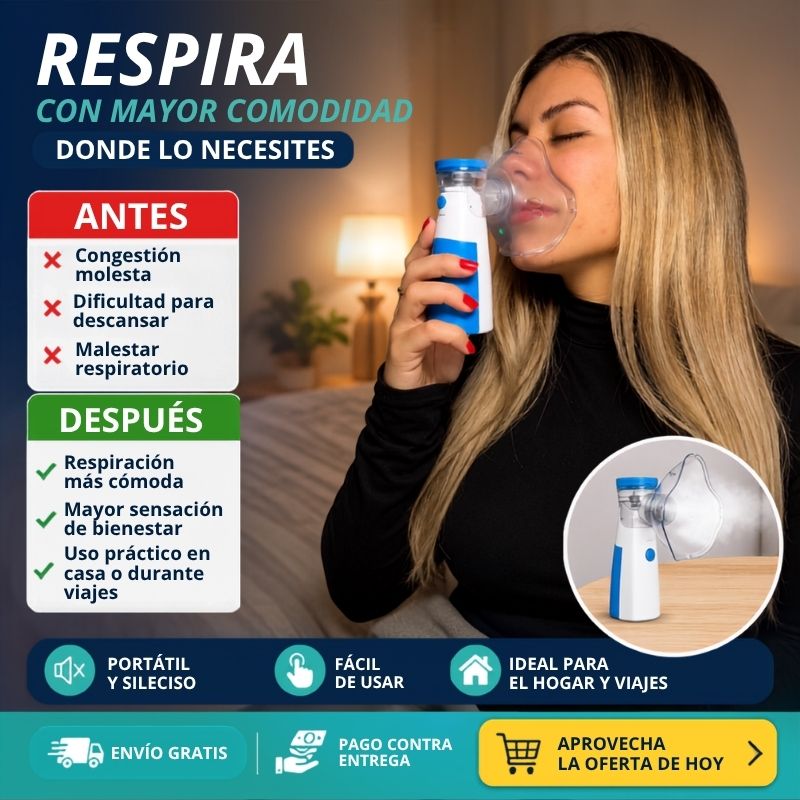 Vaprix™ | Alivio respiratorio en cualquier lugar