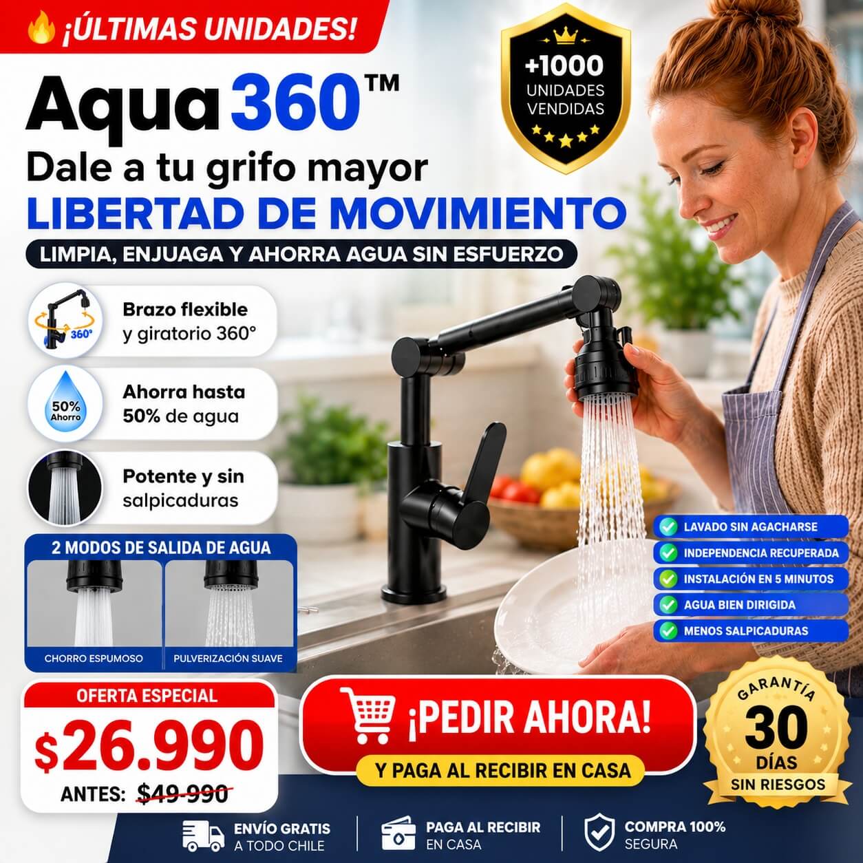 Aqua 360° | El agua, justo donde la necesitas