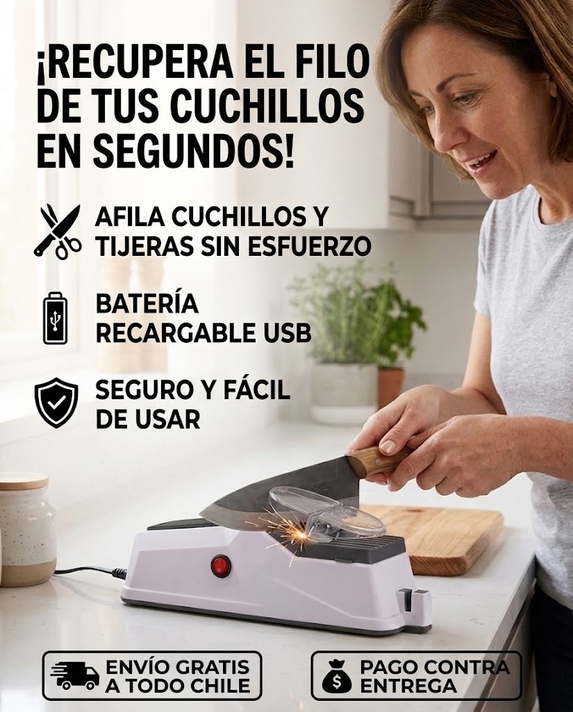 Máquina Afilador Eléctrico con Cubierta