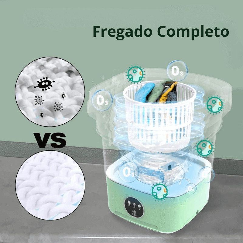 Mini Lavadora Con Centrifuga