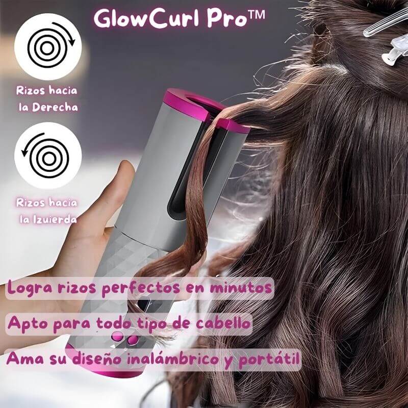 GlowCurl Pro™ 💖 Rizos perfectos, confianza infinita.