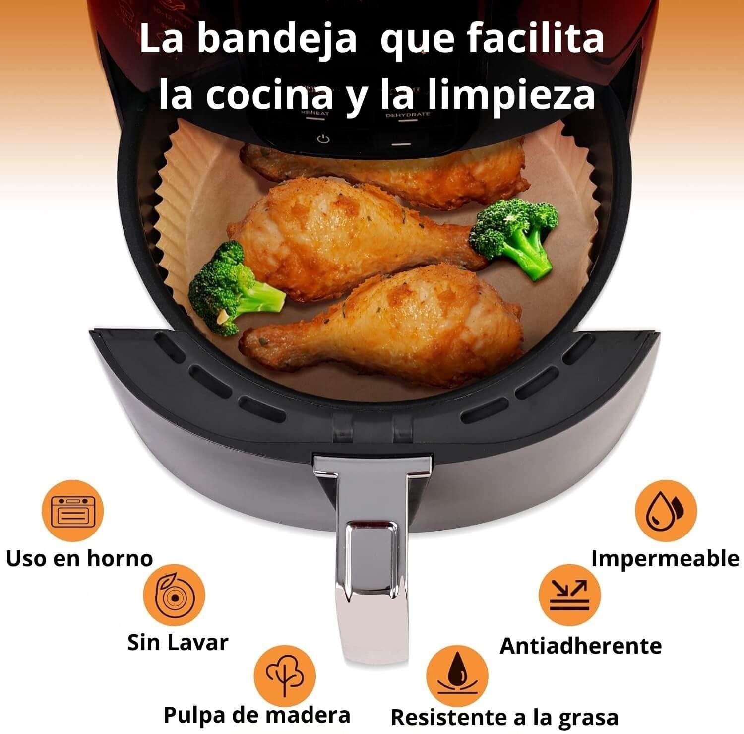 CleanFry Pro x100-Cocina Sin Ensuciar Tu Freidora