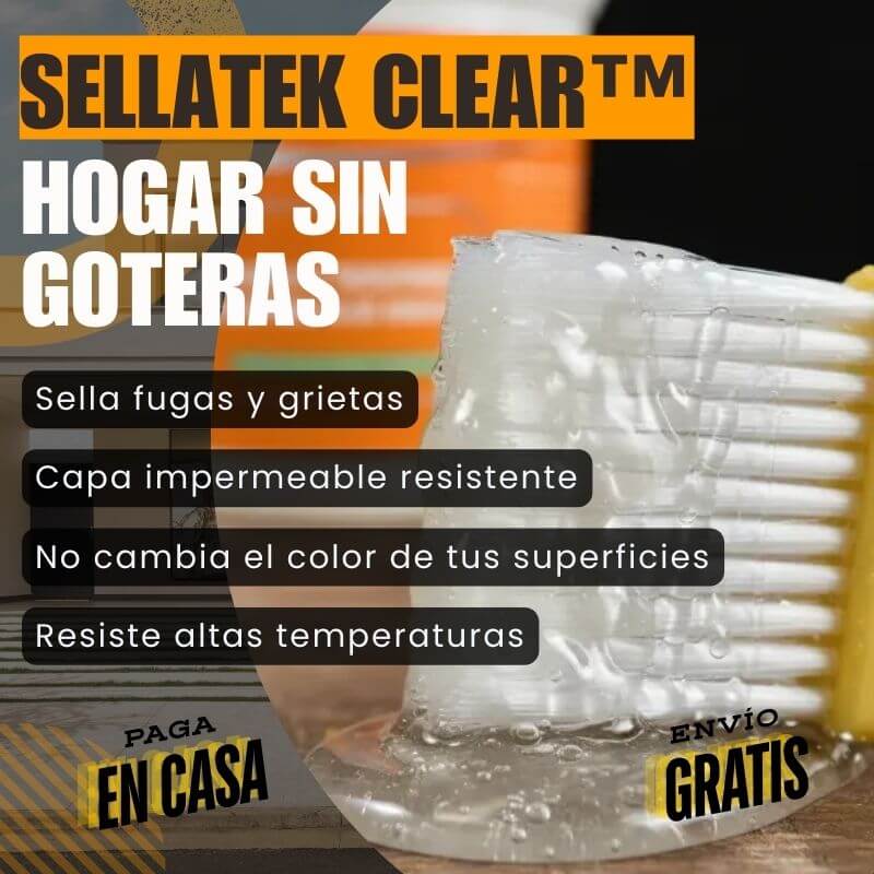 1 kilo Sellatek Clear™ | Sellador adhesivo transparente