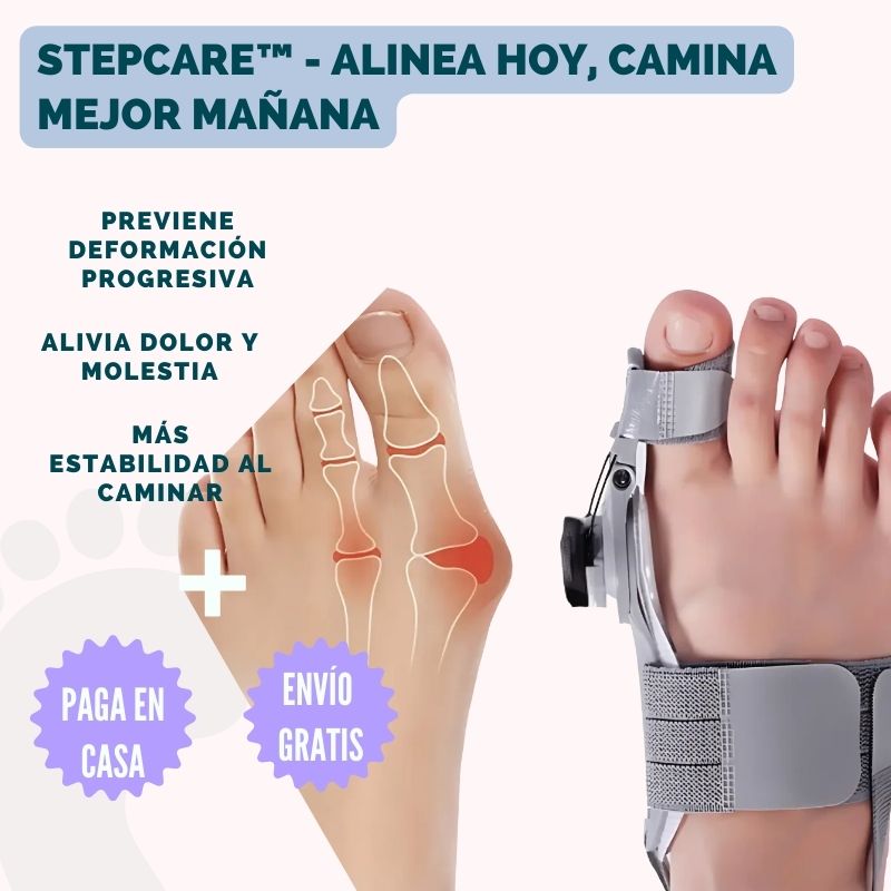 StepCare™ - Alinea hoy, camina mejor mañana