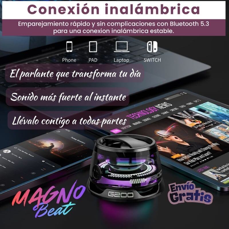 MagnoBeat™-Pequeño En Tamaño. Gigante En Sonido.