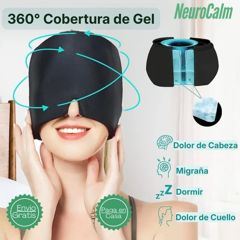 NeuroCalm™-El gorro que calma tu migraña en minutos ❄️🔥