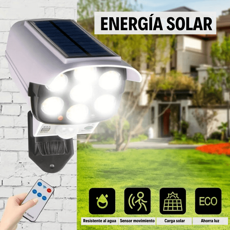 Foco Led Tipo Camara Seguridad + Sensor de puerta o ventana de REGALO
