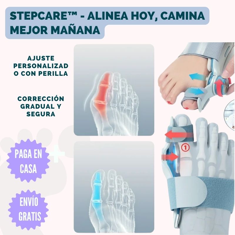 StepCare™ - Alinea hoy, camina mejor mañana