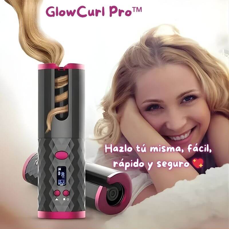 GlowCurl Pro™ 💖 Rizos perfectos, confianza infinita.