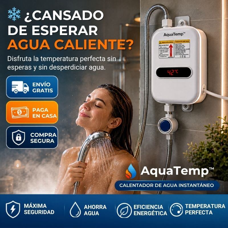 🚿 AquaTemp™ | Dile Adiós a las Duchas Heladas Este Invierno.