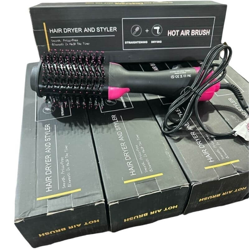 Cepillo 3 en 1™️ Peina - Seca - Alisa