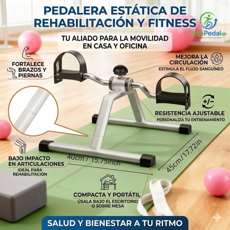 VitaPedal Pro™ | 💖 Muévete a tu ritmo, vive mejor