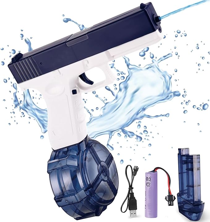 PISTOLA AGUA ELECTRICA HIDROSPLASH + 2 CARGAS