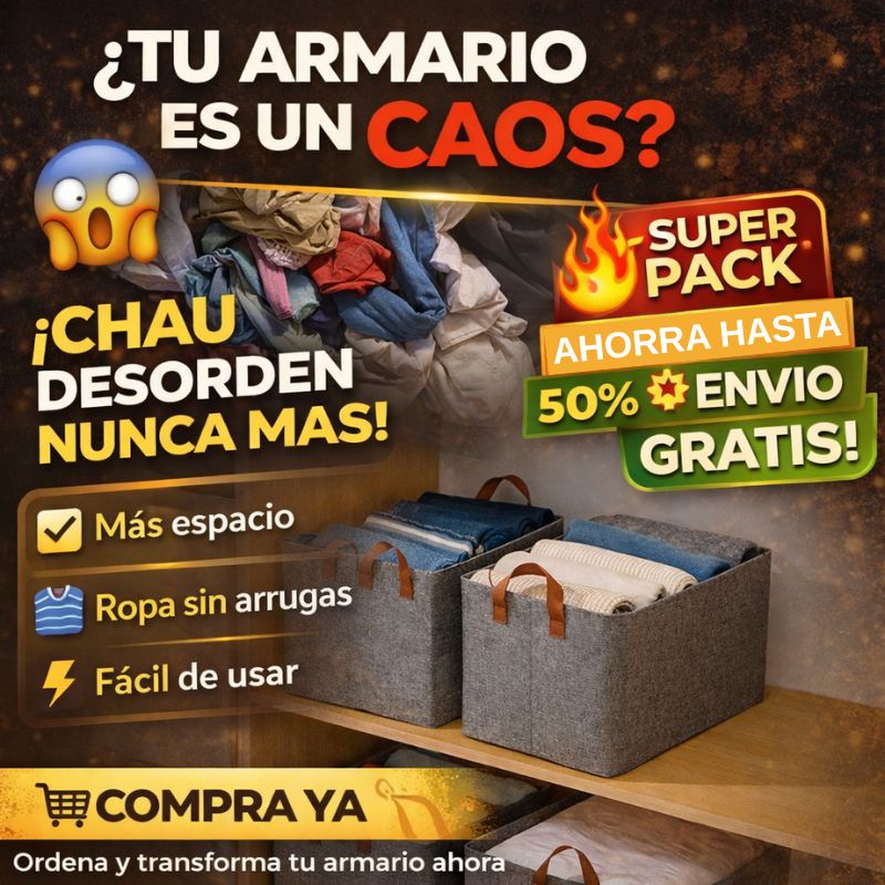 CabyBox |🔥Pack 2 Unidades🔥- Ordena tu vida, empieza por tu ropa