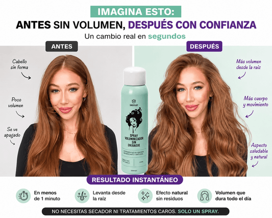 SPRAY VOLUMINIZADOR 🔥Más volumen y Confianza En Segundos🔥