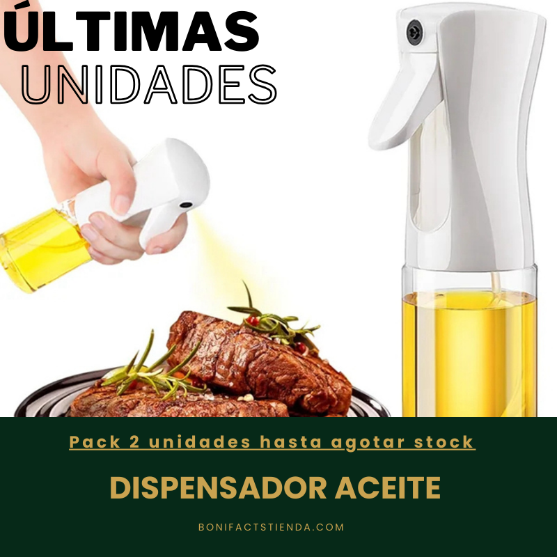 Pack 2 dispensadores de aceite