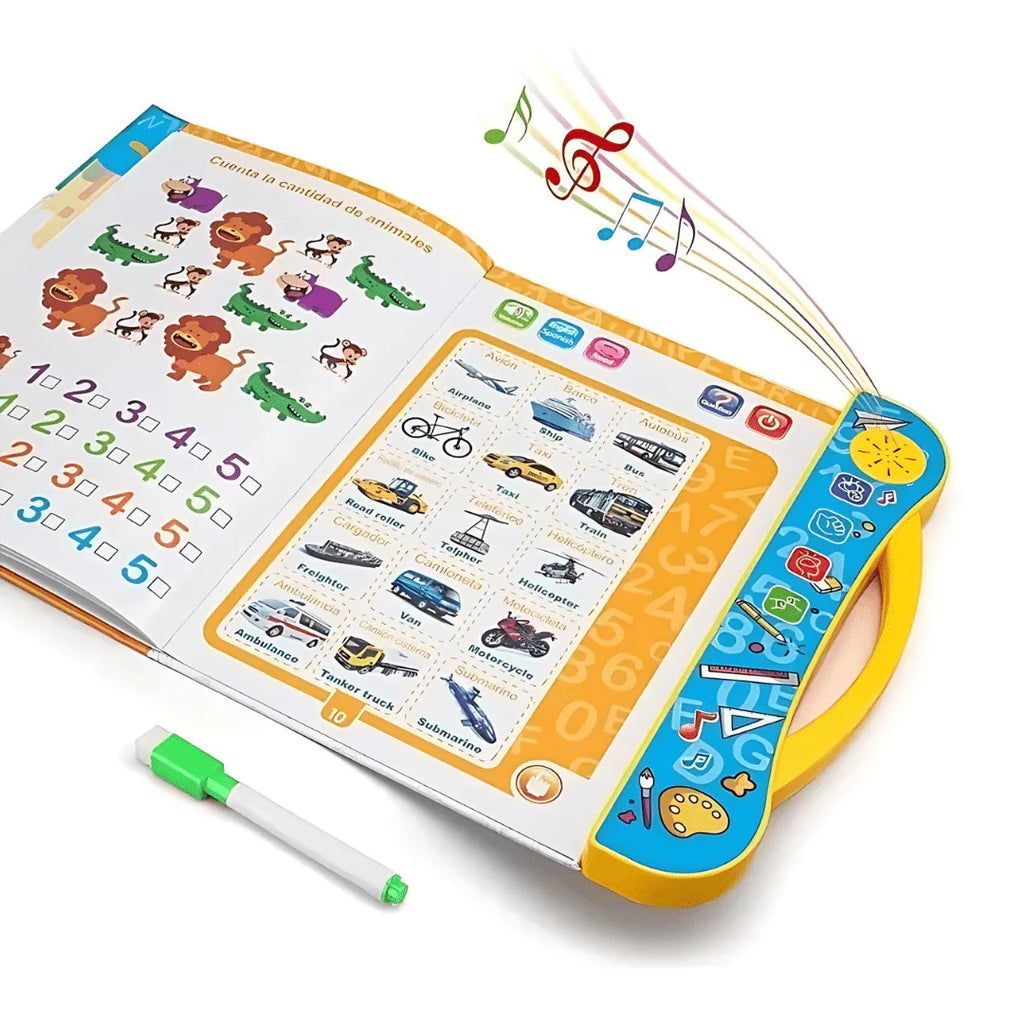 SmartBook Kids™ - Menos pantallas, más aprendizaje cada día.