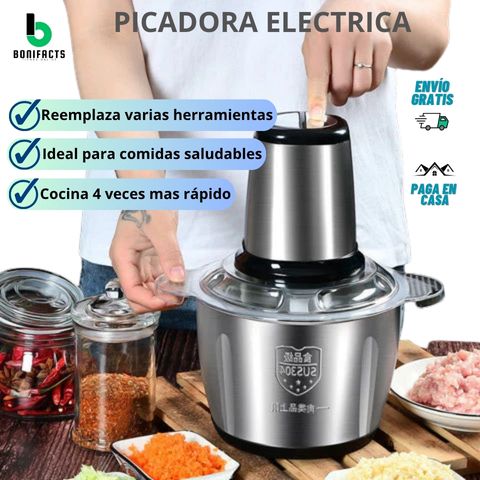 PICADORA ELECTRICA DOS VELOCIDADES