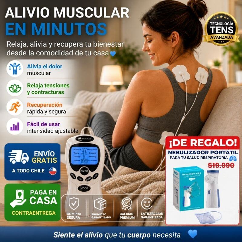 ELECTROESTIMULADOR TENS + 🎁