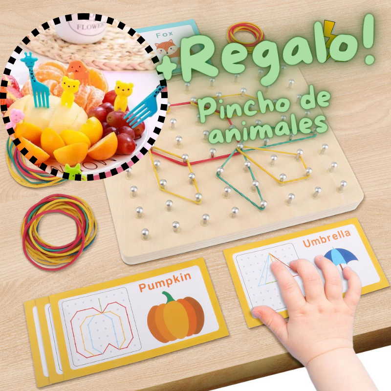 TABLERO MONTESSORI + REGALO