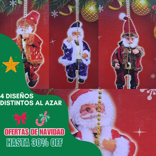 Papá Noel Escalador 2x1