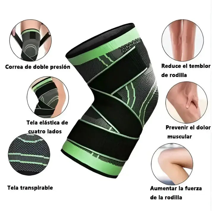 Pack 2 Rodilleras De Compresion