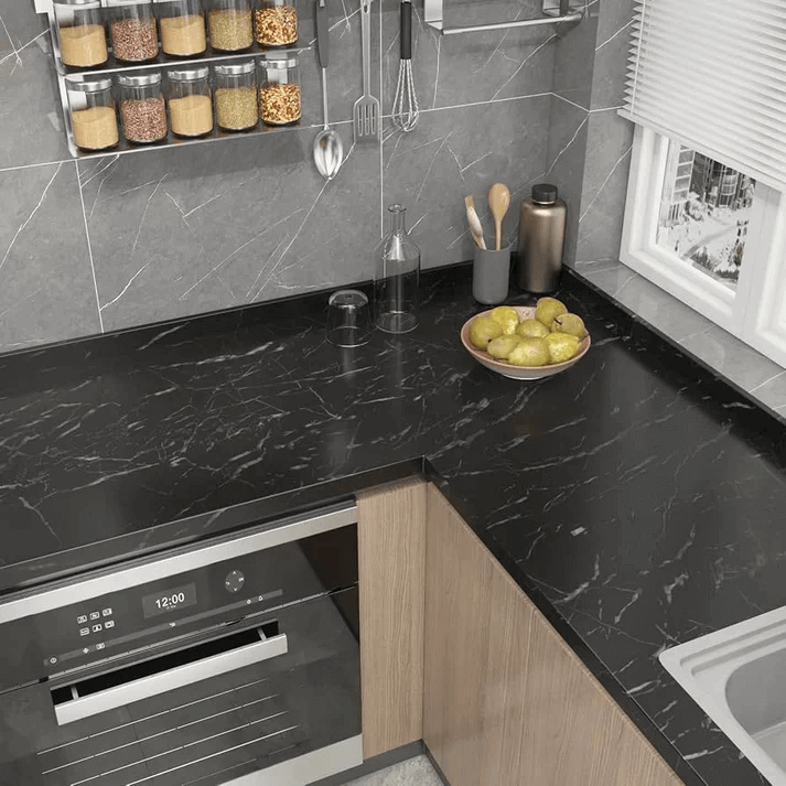 Vinilo adhesivo marmoleado 60cmX10m  + REGALO ducha SPA ⭐⭐⭐⭐⭐