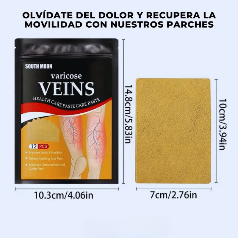 KIT VARICES SPRAY + 12 PARCHES
