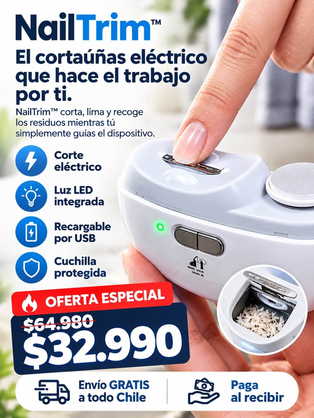 NailTrim™ | Uñas perfectas, sin esfuerzo