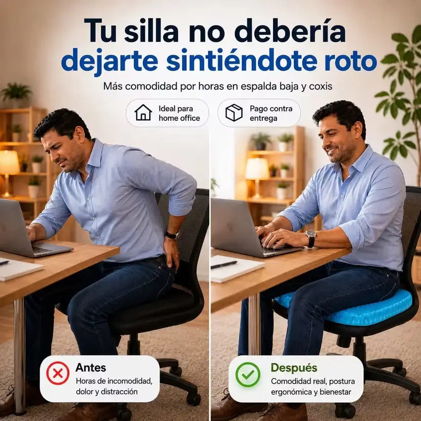 SitComfort™ | Convierte cualquier silla en tu lugar favorito