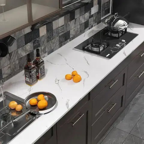 Vinilo adhesivo marmoleado 60cmX10m  + REGALO ducha SPA ⭐⭐⭐⭐⭐