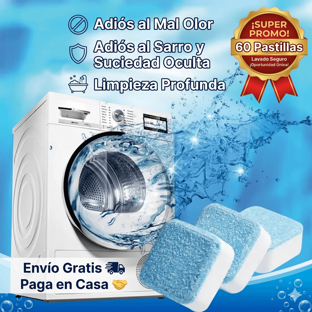 Super Pack 5 Cajas (60 Un) Pastillas lavadora