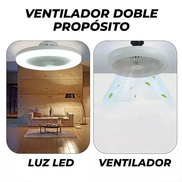 Ventilador y Luz LED