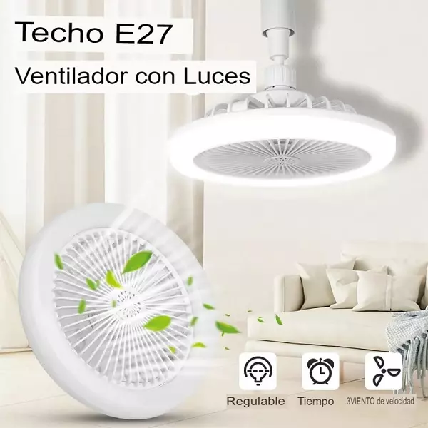 Ventilador y Luz LED