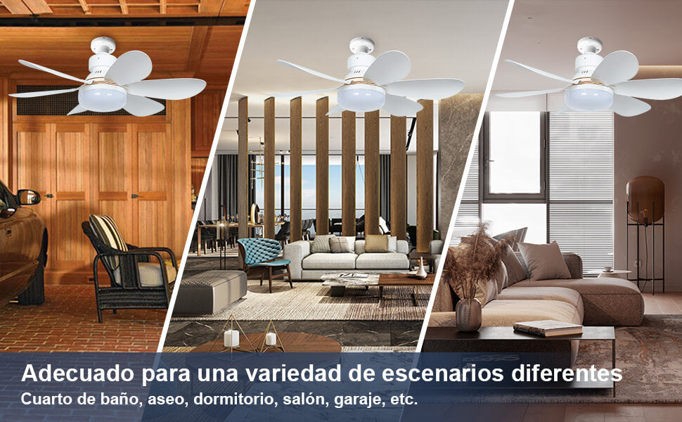 Ampolleta LumiVento | LED y Ventilador | Control Remoto