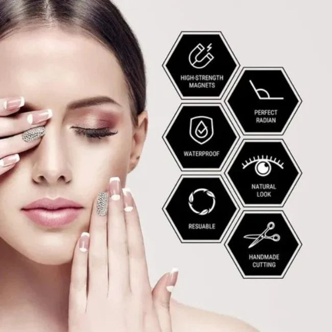 LashBloom 5X™| Pestañas Magnéticas | Libre de Pegamento