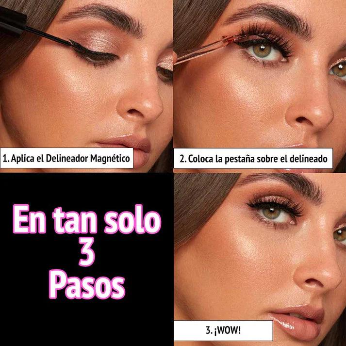 LashBloom 5X™| Pestañas Magnéticas | Libre de Pegamento