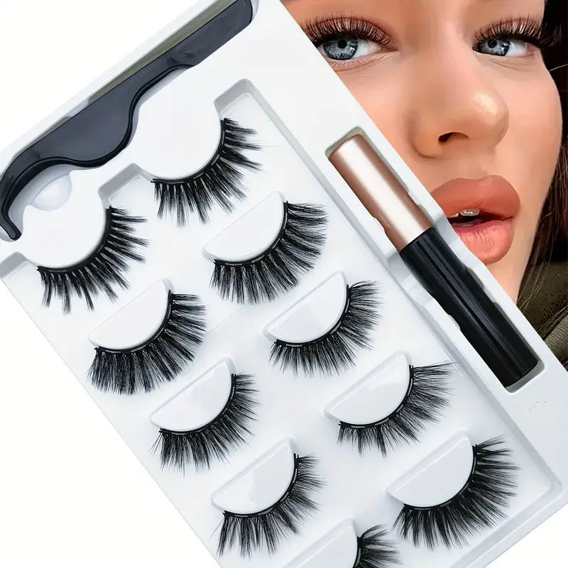 LashBloom 5X™| Pestañas Magnéticas | Libre de Pegamento